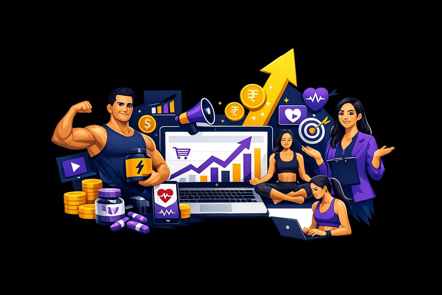The Health & Wellness Marketing Agency That Delivers Revenue, Not Just Reports. Industry Visuals